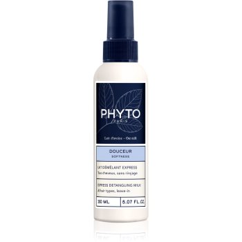Phyto Douceur Softness Express Detangling Milk lapte pentru păr pentru par usor de pieptanat - imagine 2